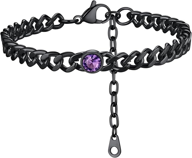 ChainsHouse Cuban Link Anklets for Women Men Stainless Steel Feet Jewelry Ankle Bracelets