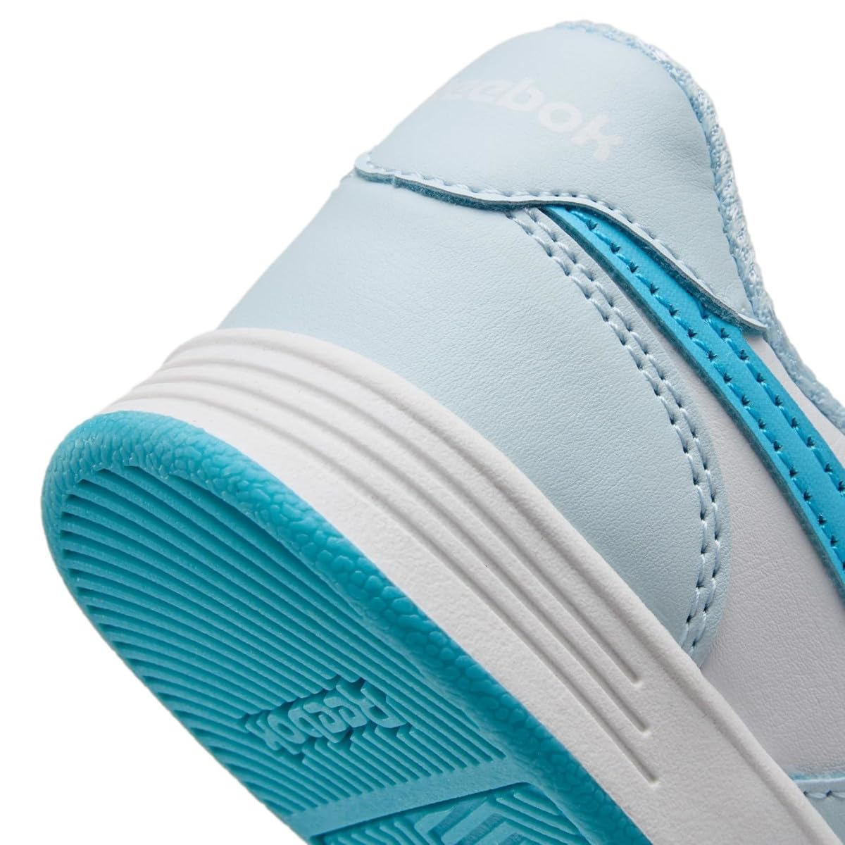 Reebok Fille Court Advance Elastic Lace & Top Strap Basket