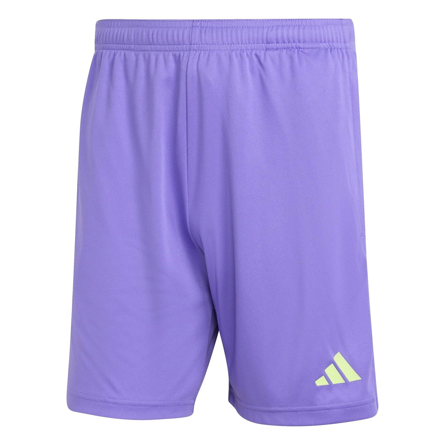 adidas Mens Sereno Training Football Shorts Purple/Yellow XS