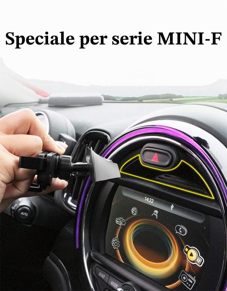 Supporto Per Telefono Cellulare Mini Cooper S Jcw One F54 F55 F56 F57 F60, Supporto Speciale Per Telefono Cellulare Di Navigazione Per Schermo Di Controllo Centrale
