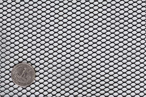 by Annie Light Weight Mesh Fabric 1 8 x 54-inch 100% Polyester Black, Acrylic, Multicoloured, 0.09 x 7.4 x 9.4 cm