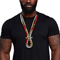Algopix Similar Product 16 - Mens African Necklace  Mens Ketepa