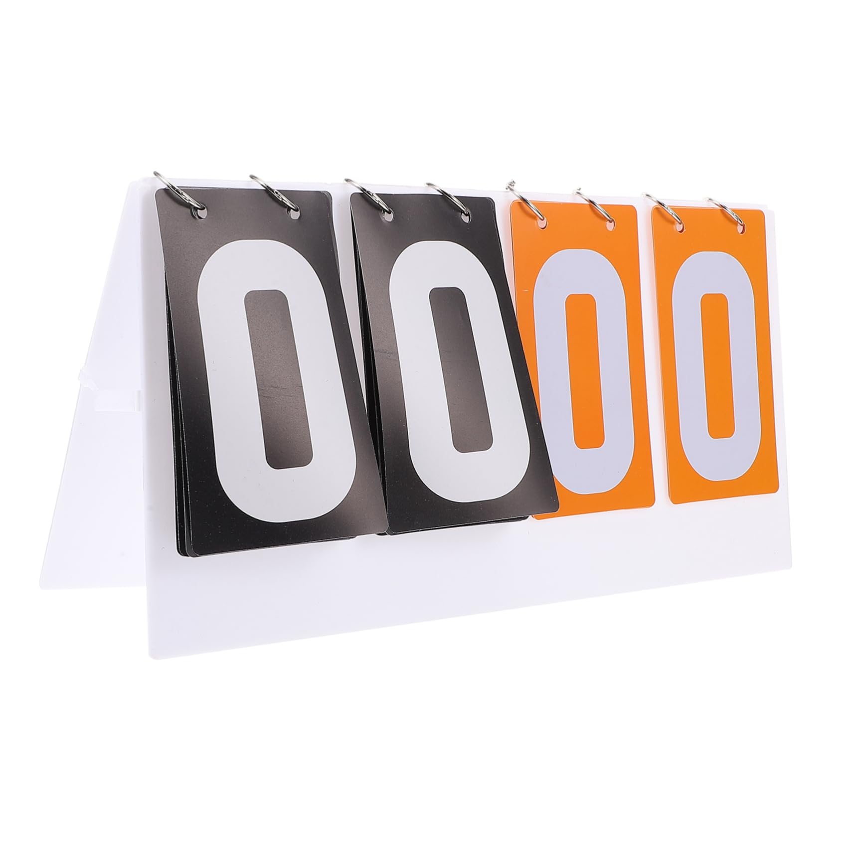 NAMOARLY Professional Table Tennis Scoreboard Basketball Game Scoreboard Portable Flip Scorekeeper PVC Construction Easy to Use