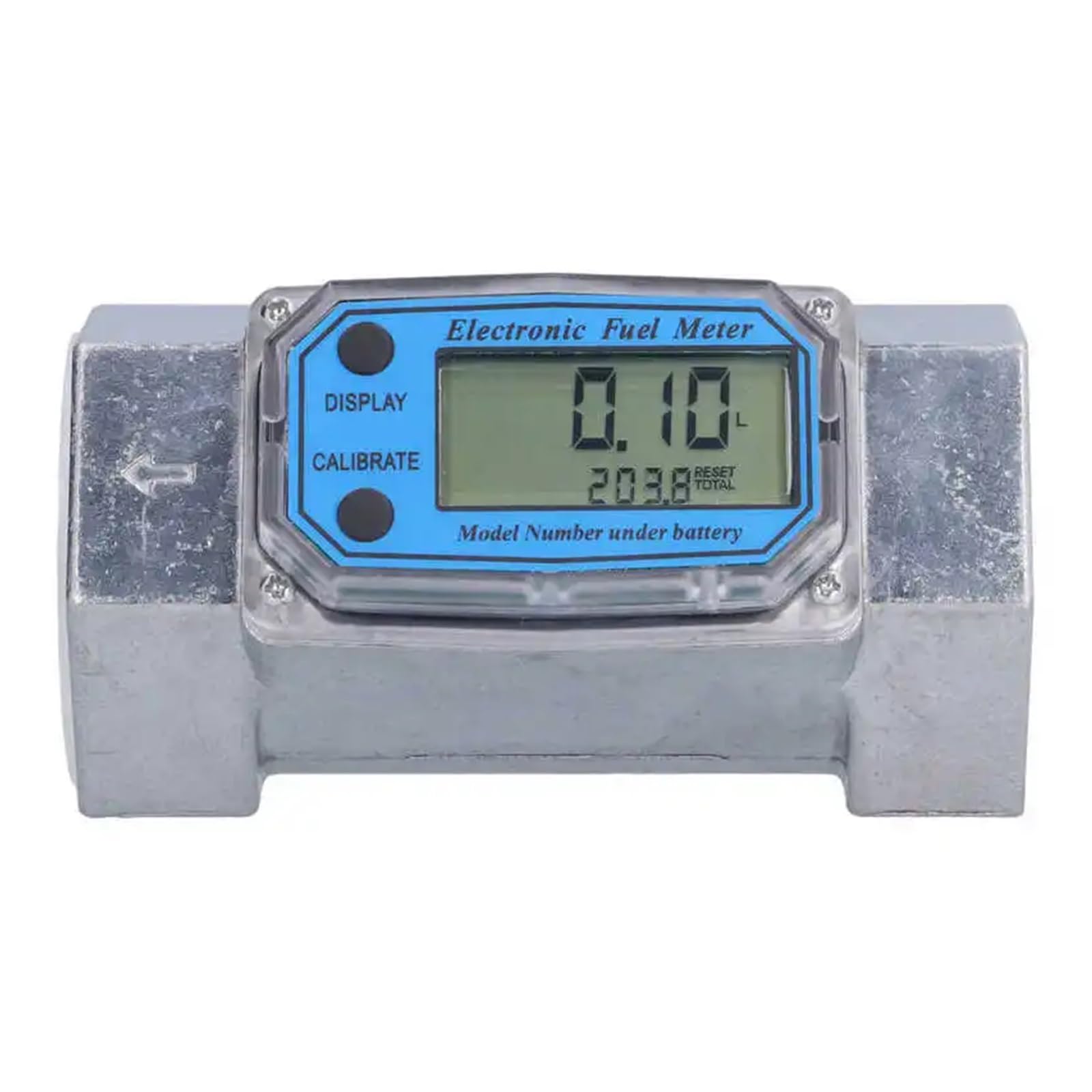 Débitmètre électronique numérique LLW-50 2 pouces pour liquide gazole eau