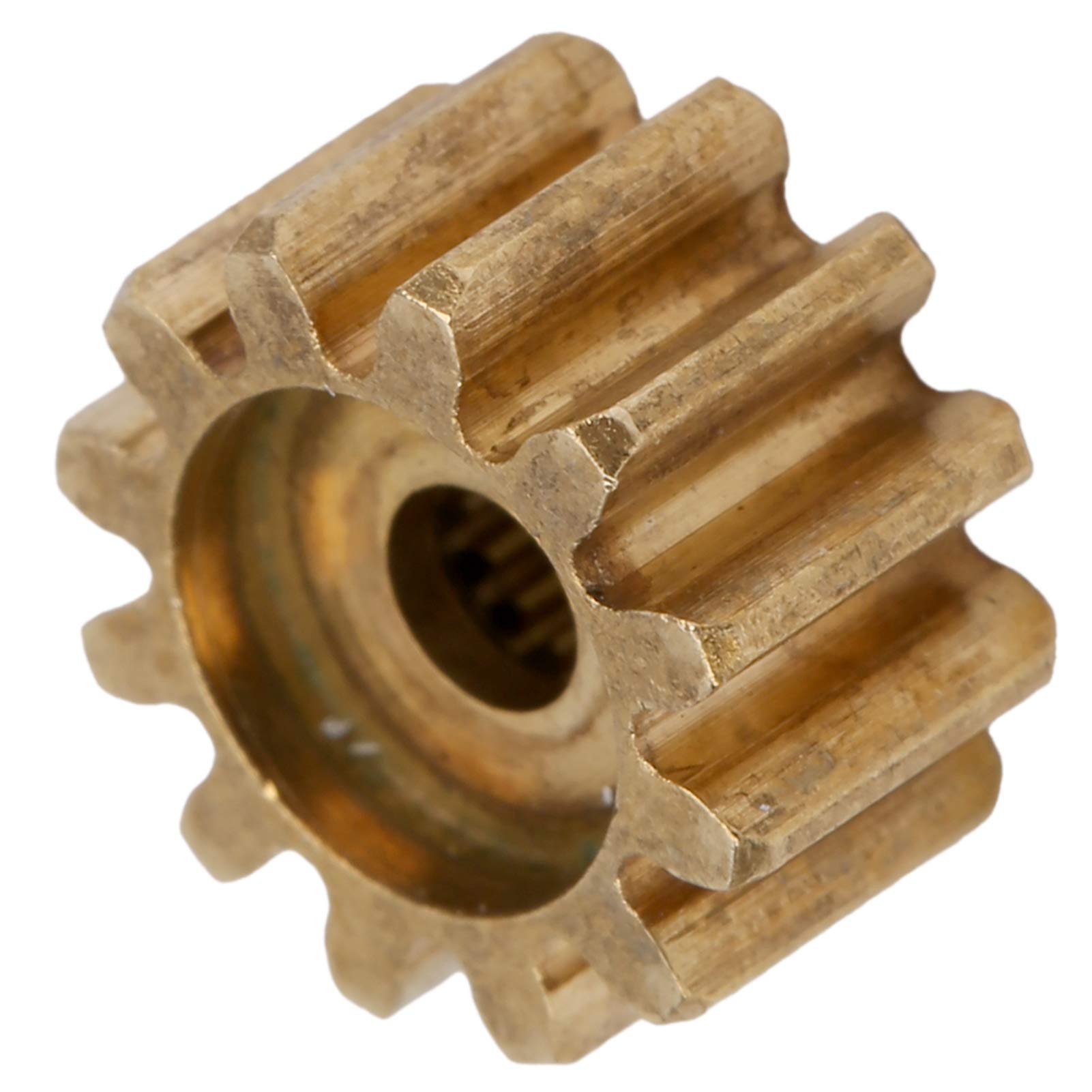 4305-0025-0012 Servo Gear, 12 Teeth, Brass Gear, 25 Teeth, Spline MOD 0.8 Gear, Replacement Servo Parts