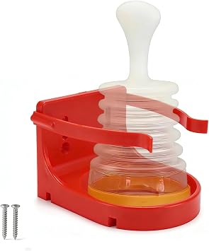 First Aid Equipment Wall Mount Device NOT Included Compatible with LifeVac Choking Rescue Device, Built-in Mask Holder, Quick Access, Space-Saving, Easy Installation