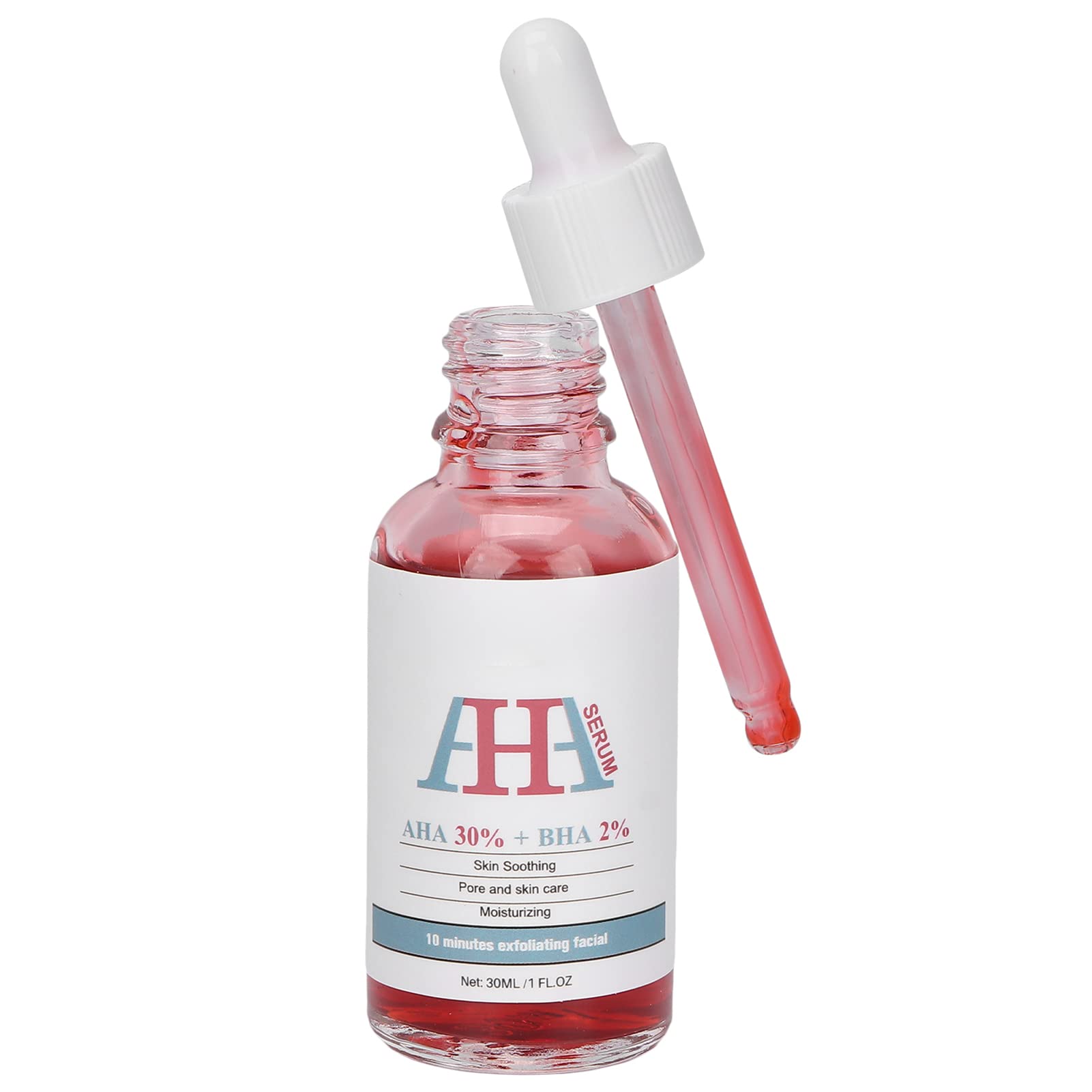HURRISEPeeling Solution 30ml AHA 30% + BHA 2%, 30ml Moisturizing Peeling Serum, Facial Exfoliator Exfoliating Peel for Tone it up