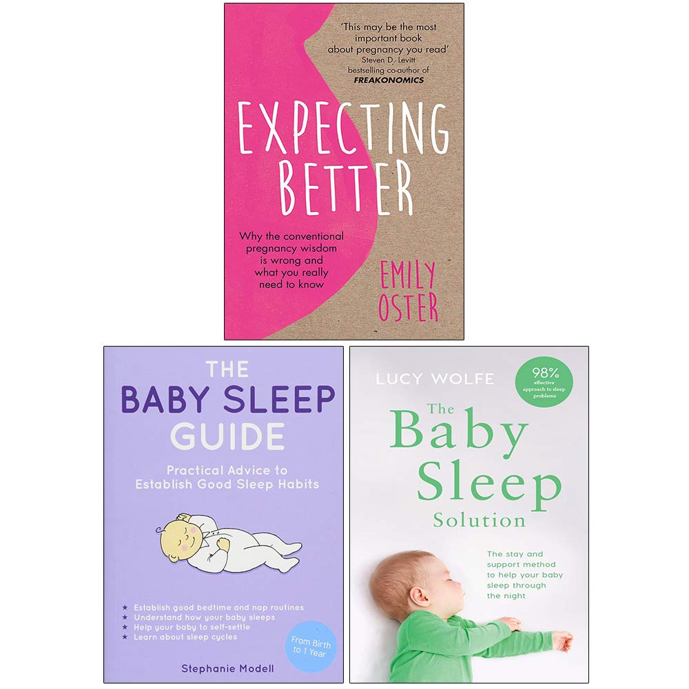 Expecting Better, The Baby Sleep Guide, The Baby Sleep Solution 3 Books Collection Set