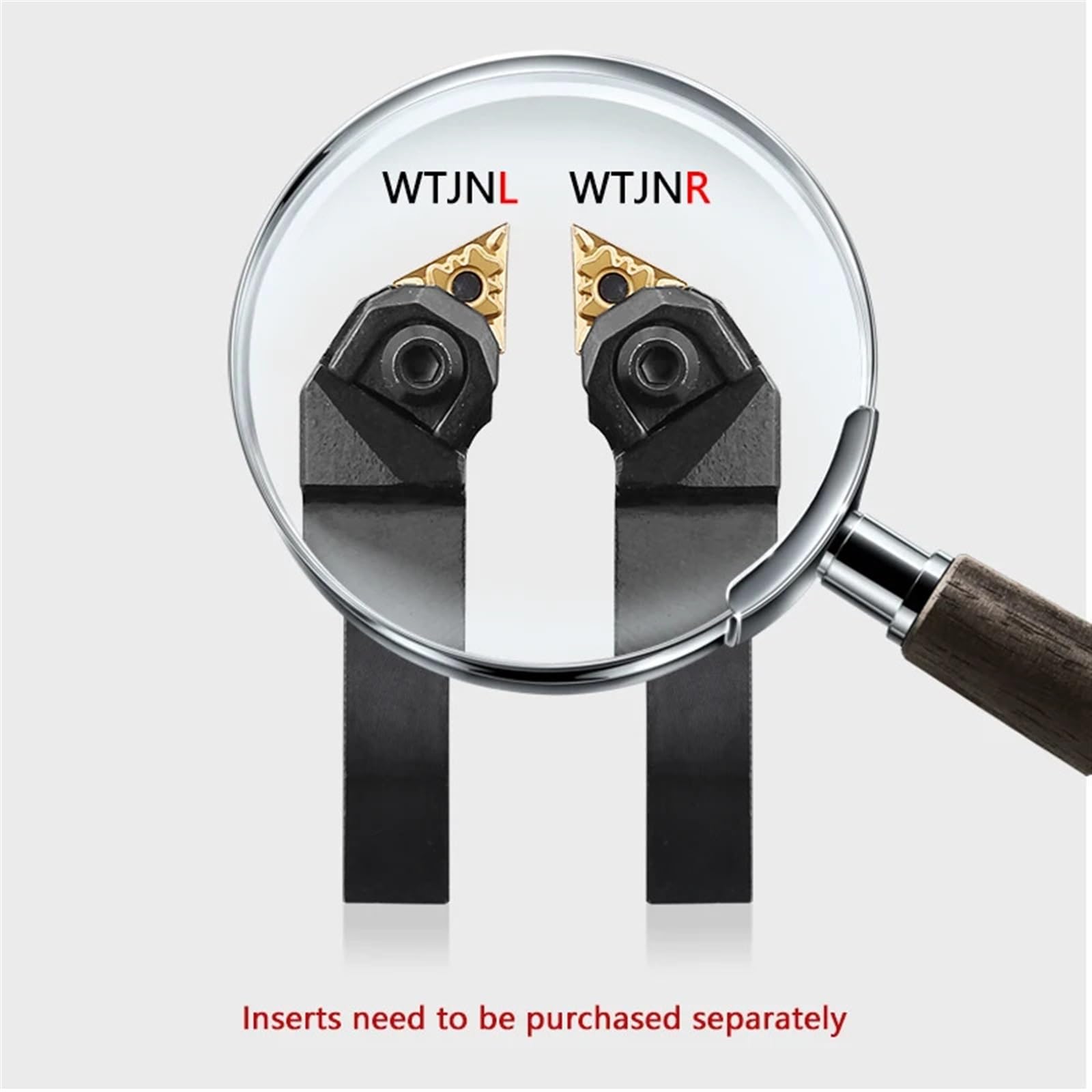 WTJNR1616 WTJNR2020 WTJNR2525 WTJNR3232 Herramienta de torneado Externo WTJNR WTJNL Barra de Torno Mango de torneado Barra de Herramienta de Corte(WTJNL2525M16)