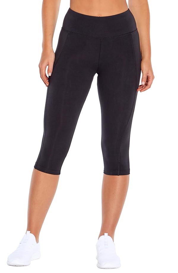 Marika Women's Carrie Slim Fit Capri Legging, Black, Small by Marika - Used condition - US$20.30