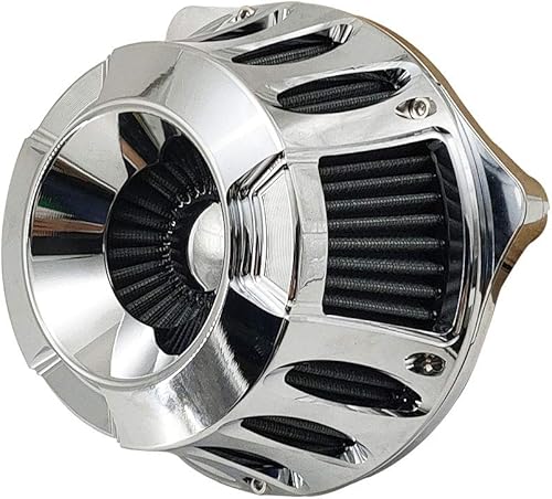 Filtro de aire Harley filtro de admisión de motocicleta CNC Kit de corte cromado para modelos Dyna 2000 - 2017 Softail 2000 - 2015 Touring 2000 -
