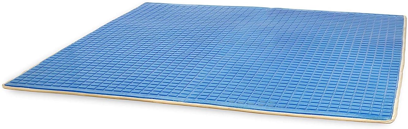 Cooling Gel Mattress Topper - Bed Cooling Mattress Pad to Help You Stay Cool - Silent, Comfortable, Effective Long Lasting Heat Relief (King 80 Inches x 76 Inches)