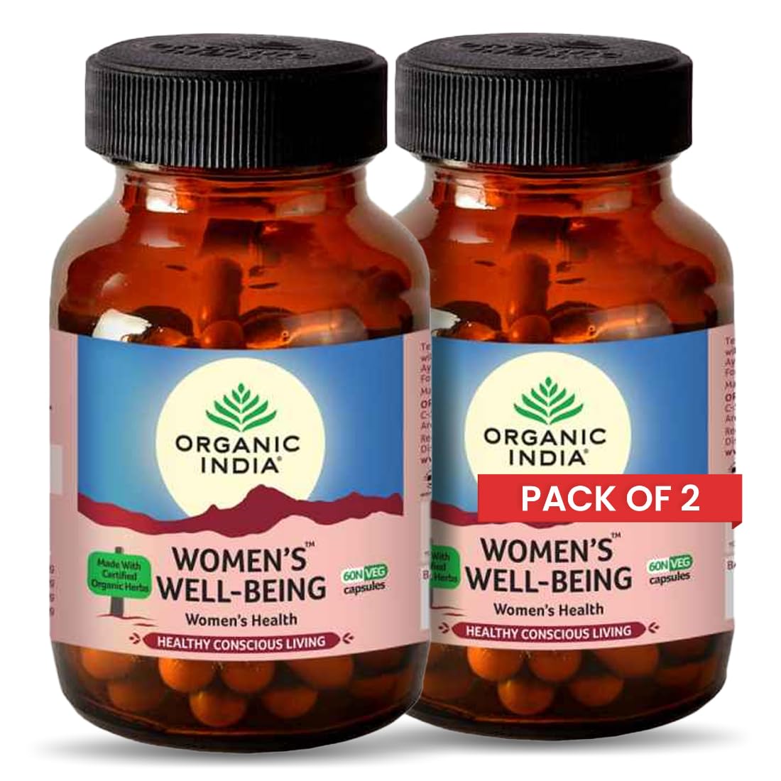 ORGANIC INDIA WWB 60 Capsules Bottle - Pack of 2-image-30