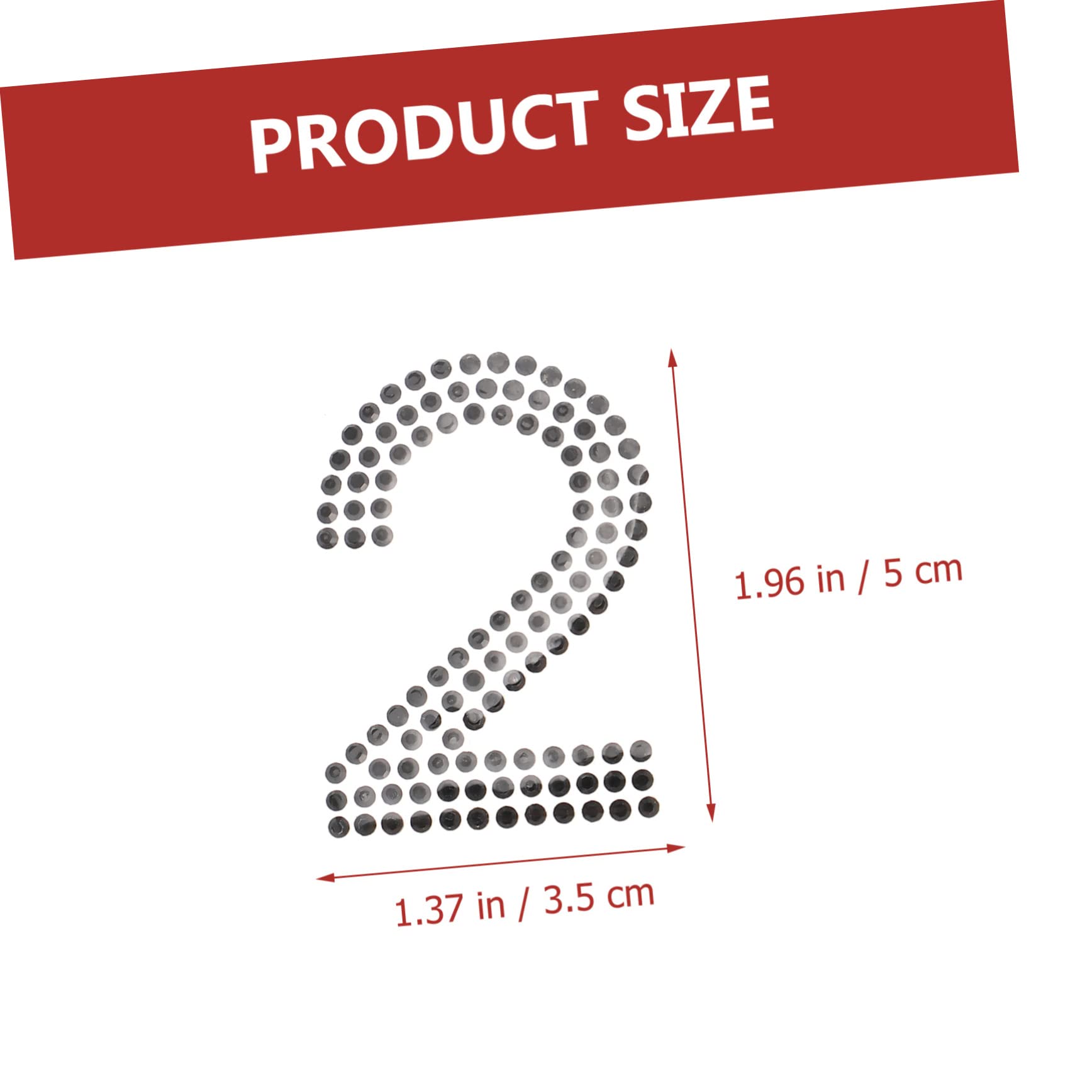 DOITOOL 120 Pezzi Toppe Decorative Strass per Riparazioni e Decorazioni Abbigliamento Adesivi Termoadesivi per Diy per Coprire e Tessuti Adatti per Magliette Cuscini e