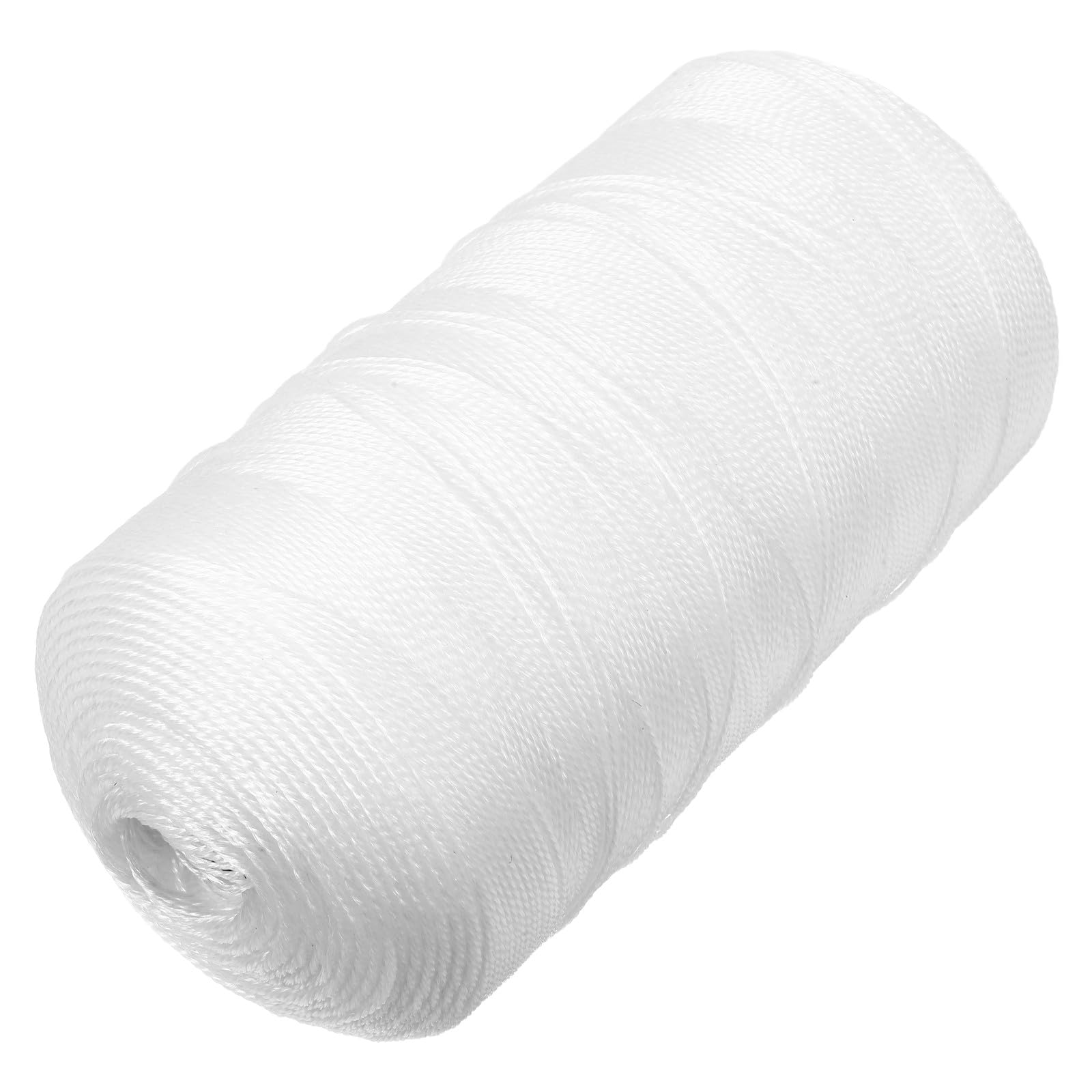 NUOBESTY Corde en Ficelle PE Multi-brins Résistante la Corrosion la Rupture pour Plantes Grimpantes et Jardinage, Blanc pour Fixation et Escalade