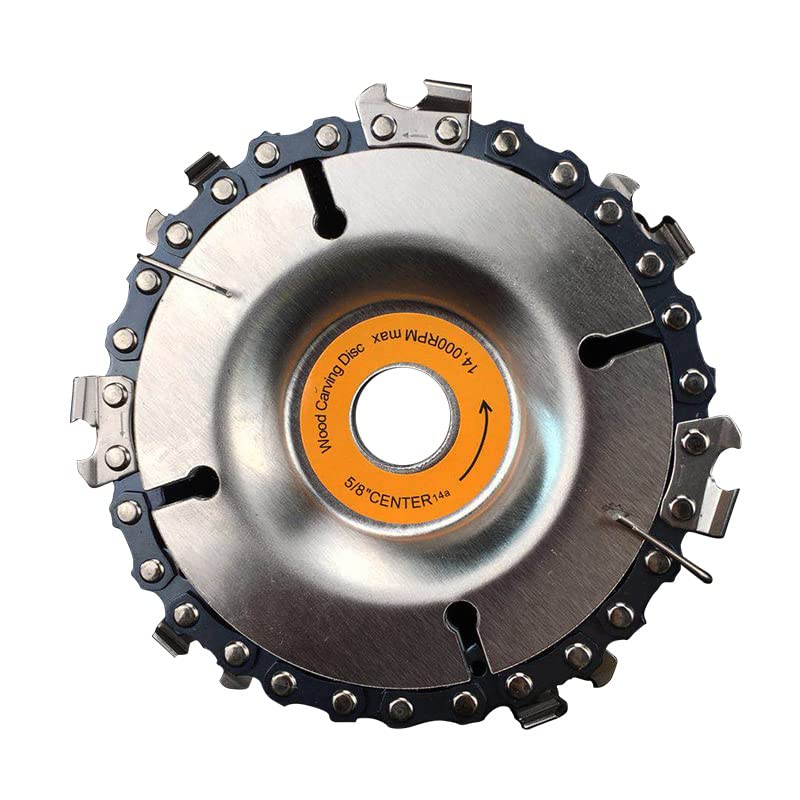Ruedas cortadas, disco de talla de madera de la amoladora de 5 pulgadas, hoja de sierra de cadena de amoladora angular