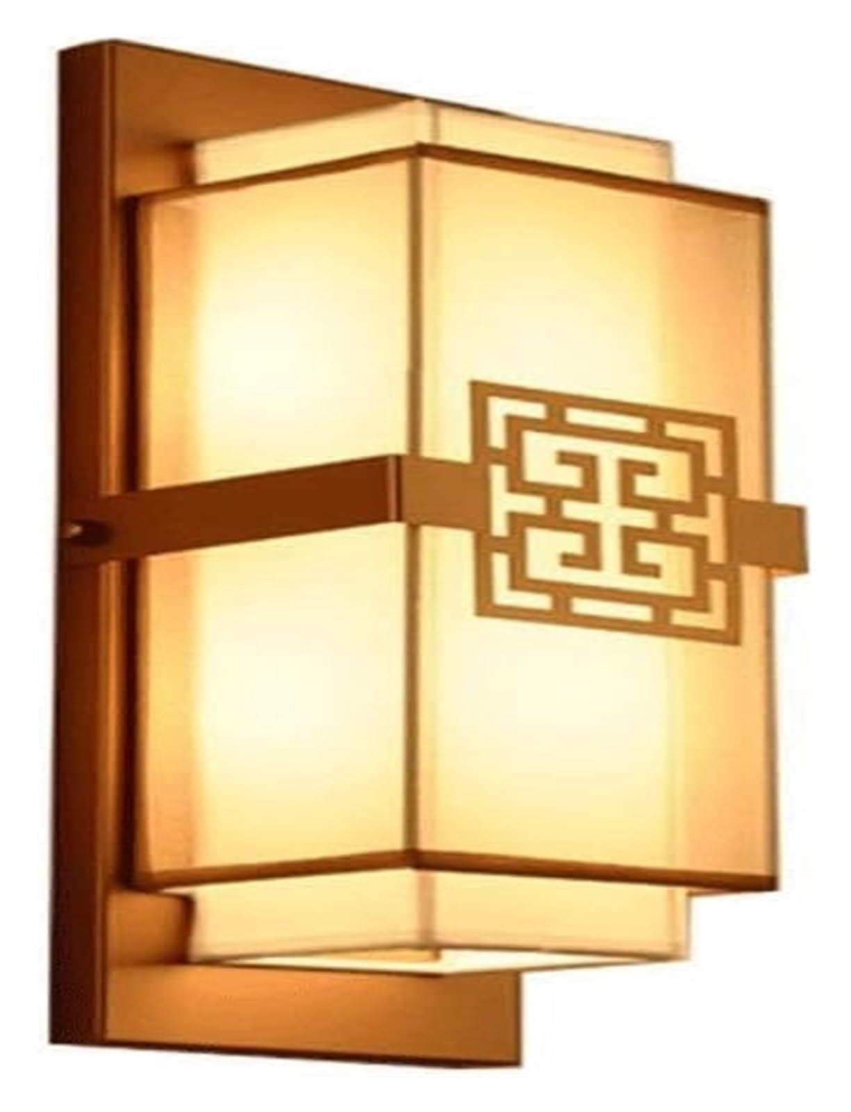 ZXTIIEUF Traditional Iron Wall Lamp Chinese Style Pattern Design Light Background Bedside Sconce Lamps sconces