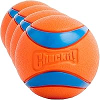 Vista 10 de Chuckit! ¡Tíralo! Ultra bola, medio (2.5 pulgadas) 2 paquete
