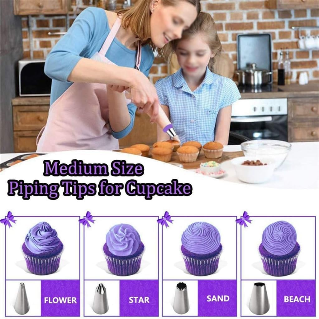 391-piece Flower Mouth Set Cake Turntable Baking Tray Tool