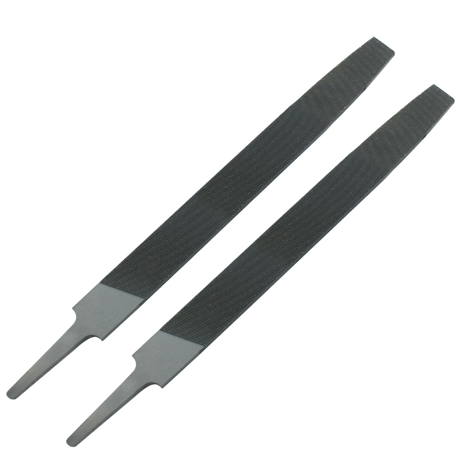 Coufce 8" Flat Dual Sided Axe Sharpening File Hardened Steel Cut File Mill Smooth Cut File Carded Deburr, Comfortable Anti-Slip Grip, Deburr Tool,