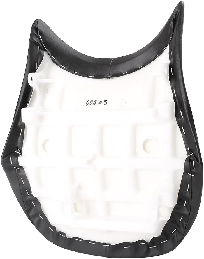 Motorcycle Front Rider Seat Cushion Compatible for Ninja ZX6R 2005 2006 Black