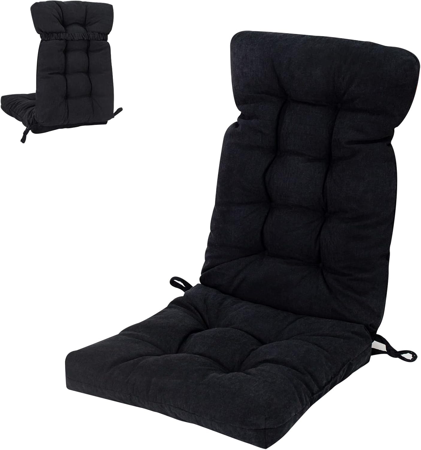 ROFIELTY Rocking Chair Cushion，Tufted Rocking Chair