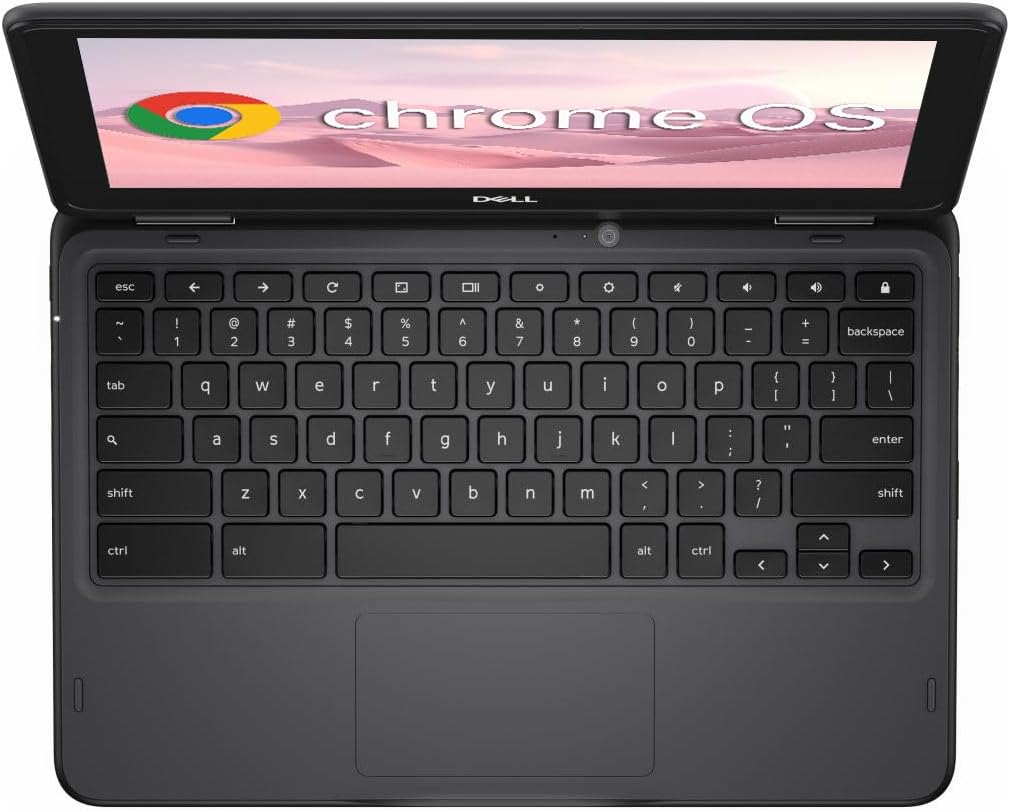 Dell Chromebook 11 3100 2-in-1 11.6" Touchscreen Laptop Computer, Celeron N4000, 4 GB RAM, 32 GB eMMC, Type-C, Japanese Keyboard, Chrome OS (Renewed)