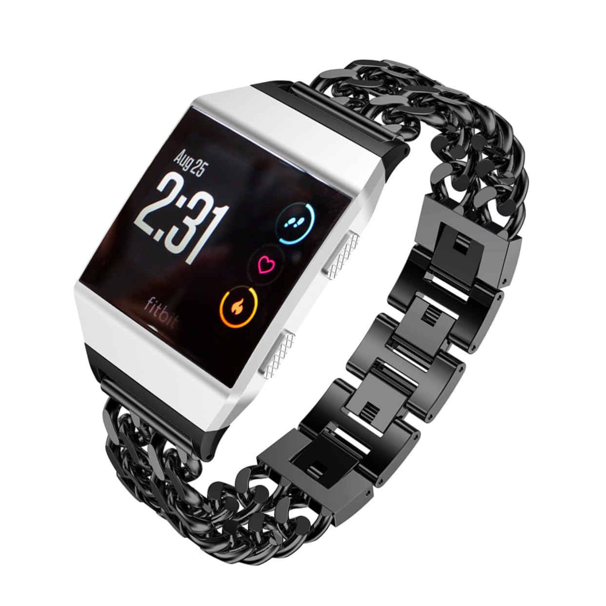 Housoutil Lot De 3 Bracelets De Rechange Pour Montre Connectée Double Rangée De Chaînes Compatibles Avec Les Bracelets Réglables Pour Femmes
