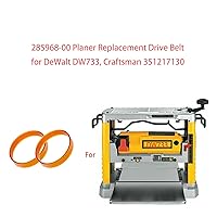 Vista 7 de 285968-00 Planer Drive Belt Replacement for DeWalt DW733, Craftsman 351217130-2 Pack Planer Drive Belt