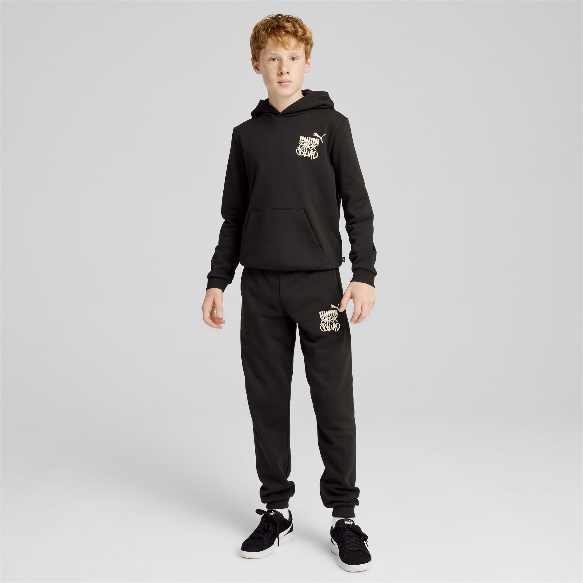 PUMA ESS+ Mid 90s Sweatpants FL B - Pantalones de Punto Niños