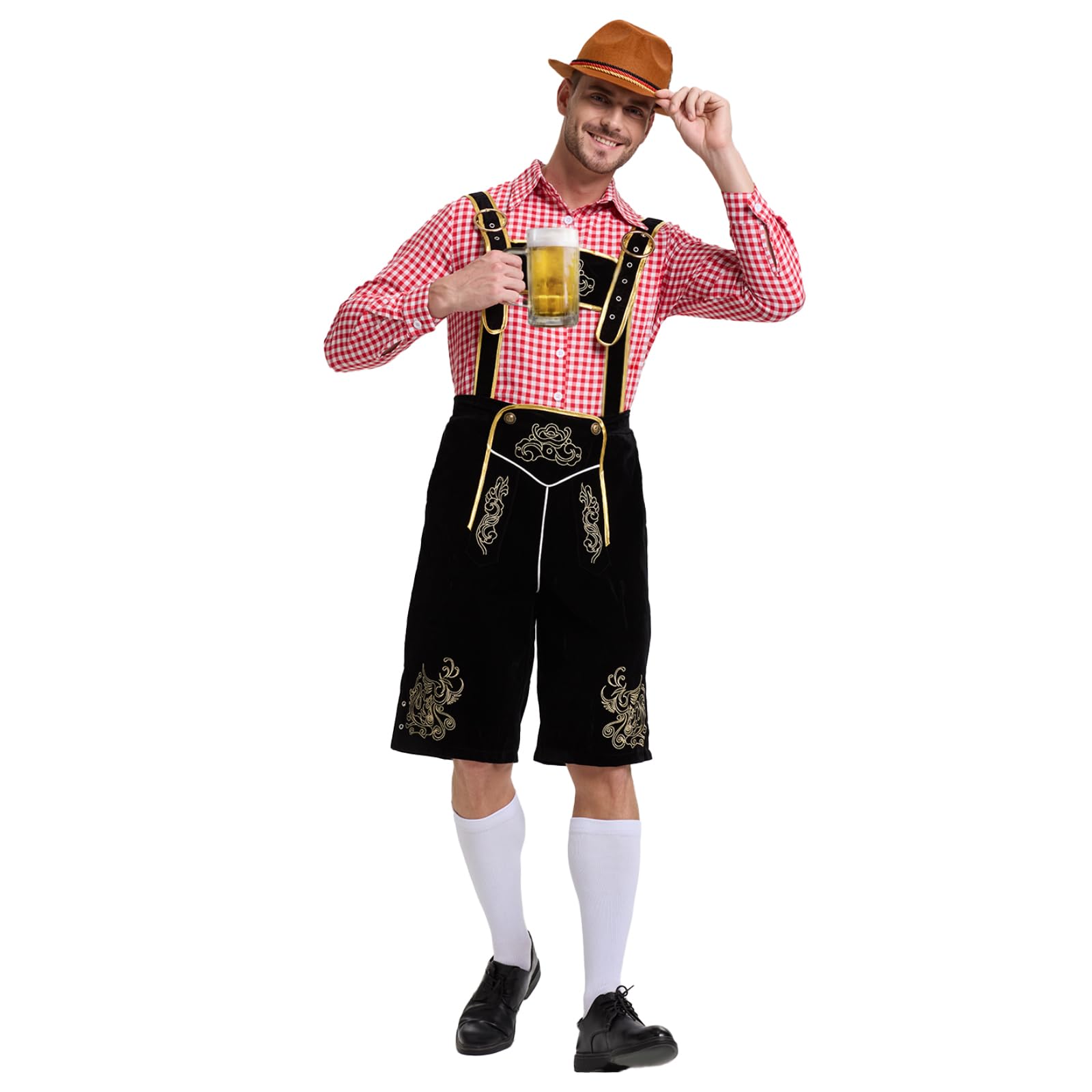 Oktoberfest męski strój, niemiecki Bayern Oktoberfest