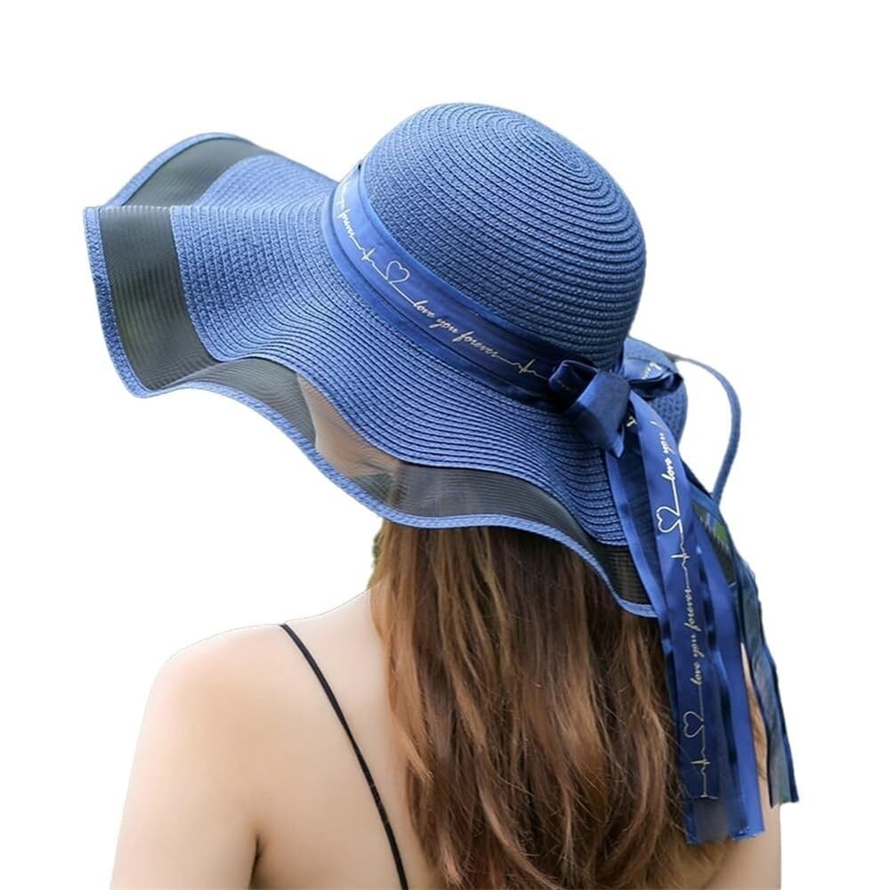 Chapeau de soleil pour le jardin et la plage pour femme cherchant élégance et grand bord