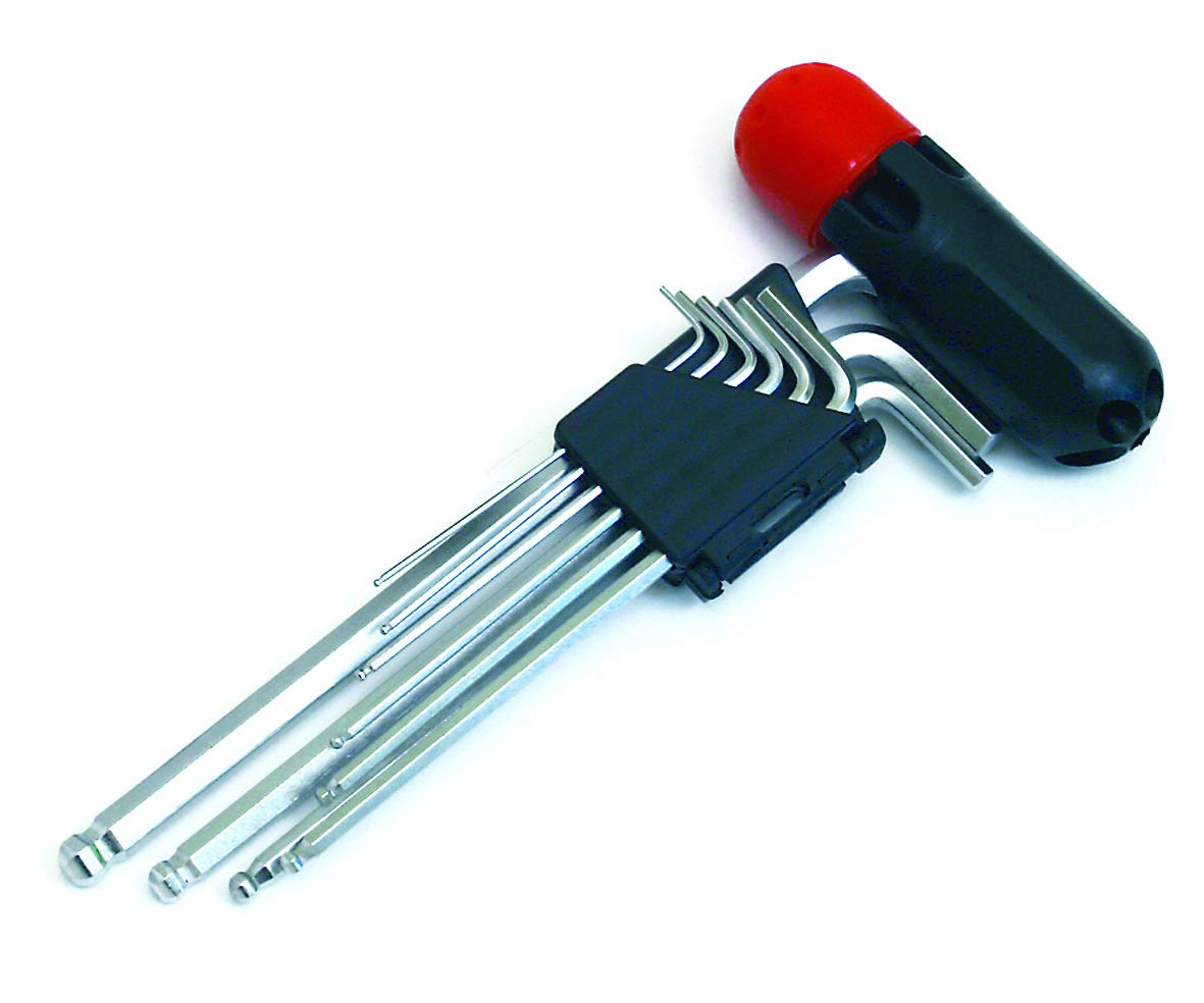 Hilka Chrome 21212502 Pro Craft Ball Hex Key Set Metric (9-Piece)