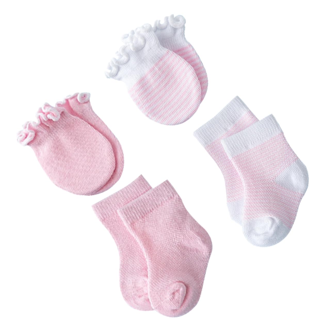 VALICLUD Infant Socks Baby Gloves Girls Socks Toddler Mittens Newborn Mittens Anti-scratch Face Gloves Maternal Child Supplies