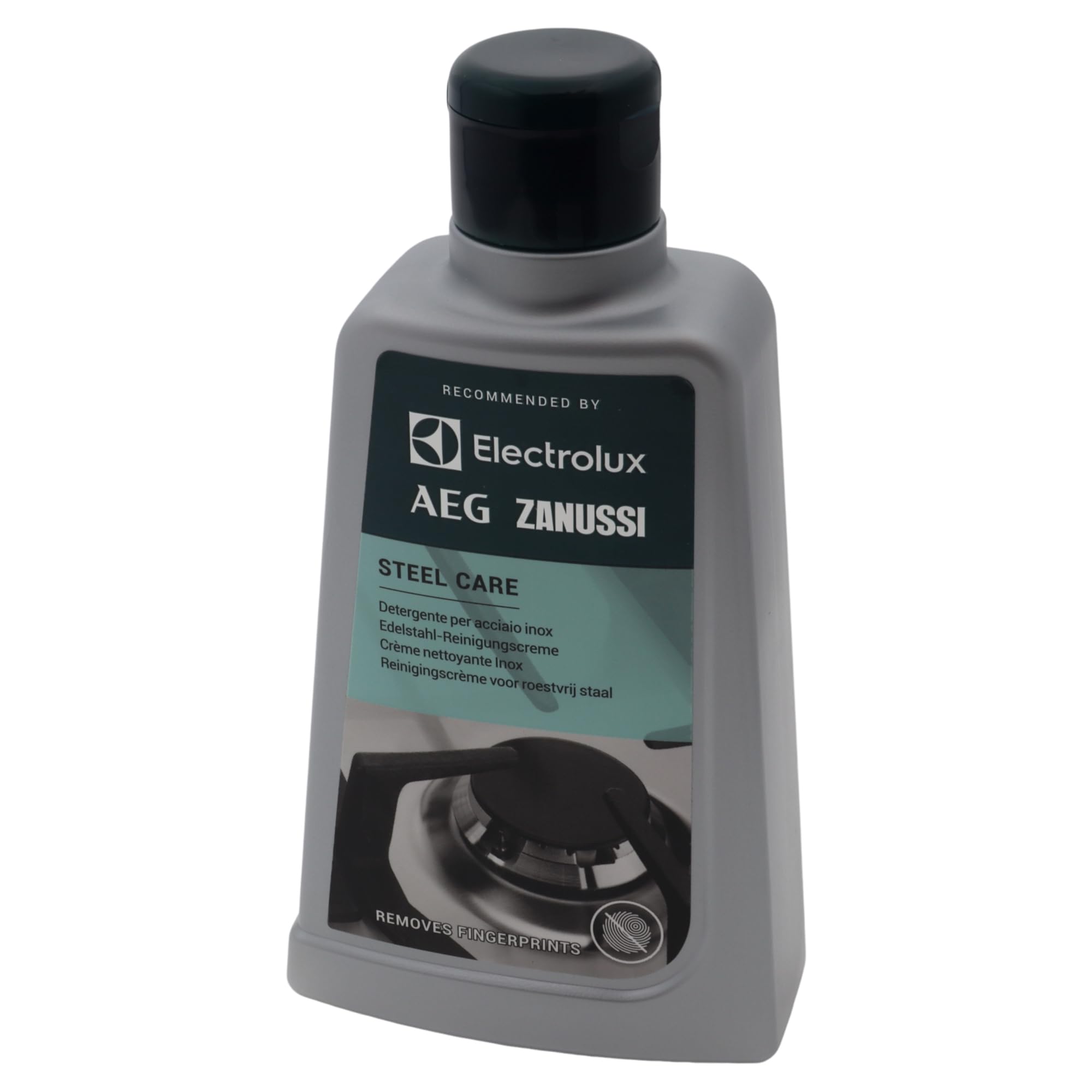 Electrolux M3SCC300, Crema Detergente per Acciaio Inox, Pulitore Concentrato Senza Risciacquo, Pulisce e Lucida Superfici Inox, Effetto Brillante e Protettivo