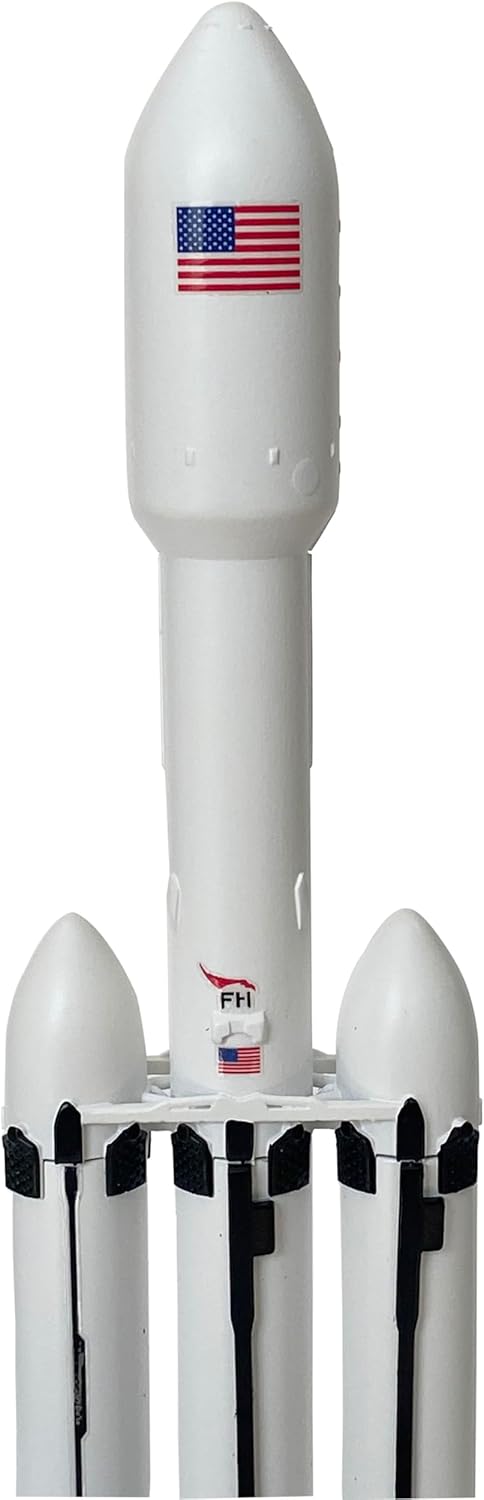 Space X Falcon Heavy 1/233 Diecast Rocket Model