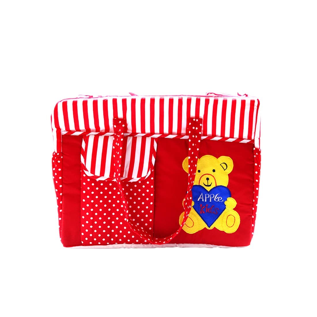 KIKENew Born Baby Multipurpose Mother Bag Diapper Changing Multi Compartment for Baby Care and Maternity Handbag Messenger Bag Diaper Nappy Mama Shoulder Bag Pack of 1, BLUE