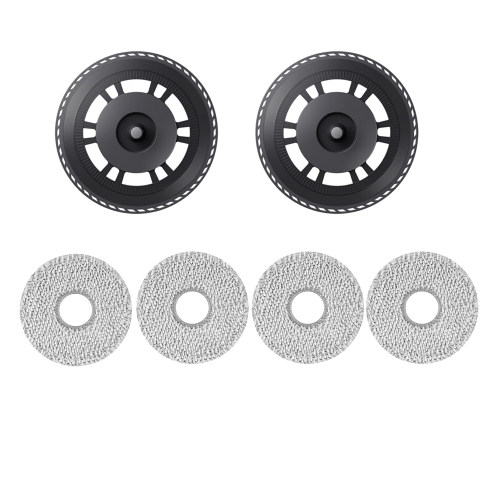 Mop Holders Accessories ，Compatible For Dreame， L20 Ultra/ X30 Ultra / X40 Ultra Cleaer Spare Parts Mops(2 Holder 4Mop)