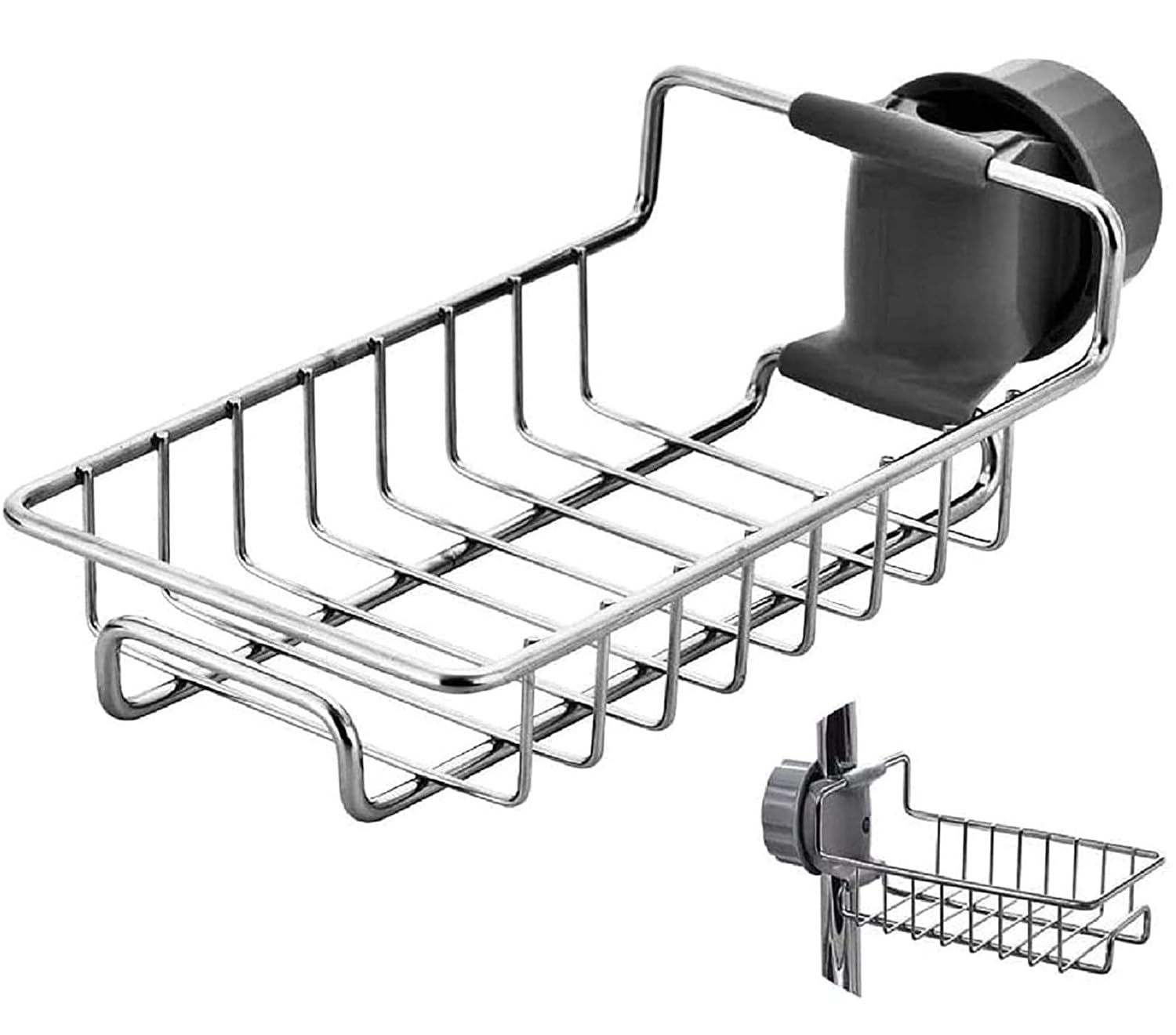 See full amazon price history chart for KitchenFest® Stainless Steel Kitchen Faucet Sponge Holder Faucet Storage Rack Hanging Shelf Soap Sponge Storage Rack KitchenFest® Stainless Steel Kitchen Faucet Sponge Holder Faucet Storage Rack Hanging Shelf Soap Sponge Storage Rack (B09CPMX26F) Amazon Price History, Amazon Price Tracker