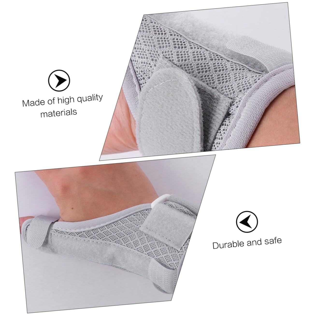 Didiseaon 1Pc Thumb Brace Supporter Adjustable Protective Finger Fixing Band for Injury Breathable Mesh Design for Comfort for Daily Use and Sports Activities