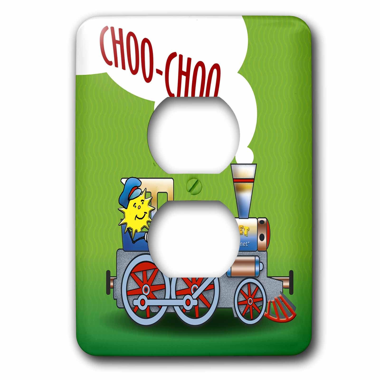 Bouchon de prise Locomotive Choo 2 3dRose LSP 41828 6
