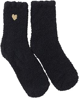 Fhtahun Women Casual Socks Heart Cute Print Cotton Pattern Lady Socks Comfortable Soft Warm Winter Socks Womens Tube Socks