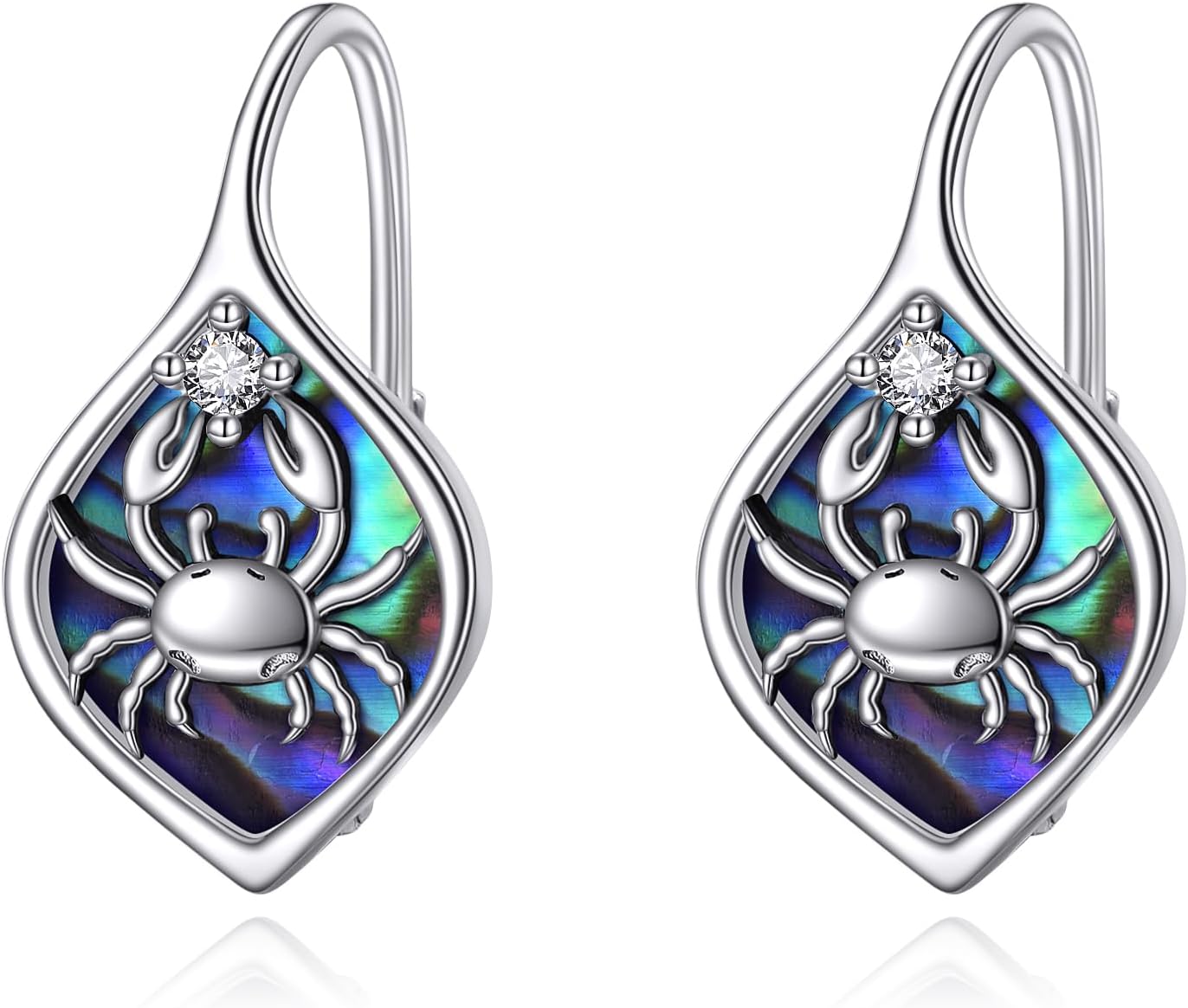 KZX Zodiac Constellation Earrings for Women 925 sterling silver 12 Constellation Astrology Horoscope Zodiac Earrings Birthday Gifts for Mother Women Mother Lover