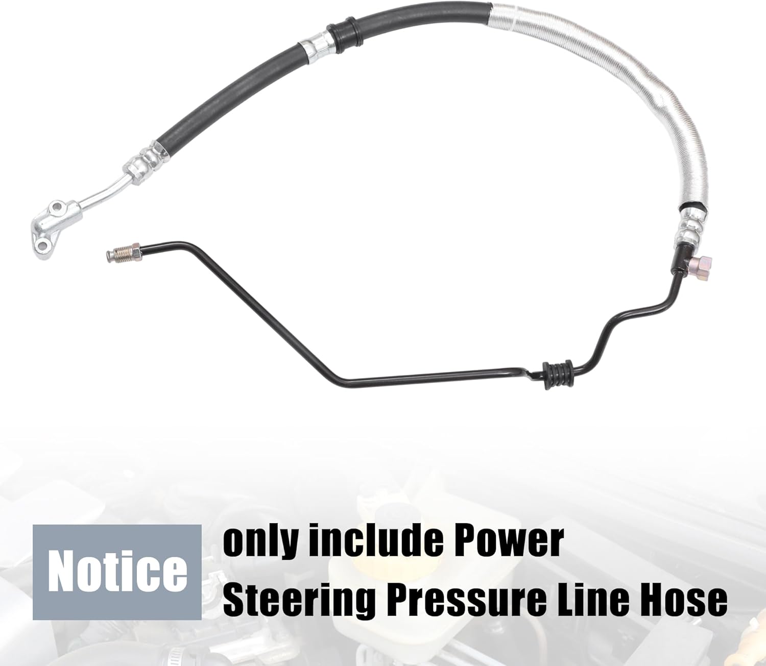 X AUTOHAUX NO.53713SHJA02 Power Steering Pressure Line Hose Assembly for Honda Odyssey 3.5L V6 2008-2010