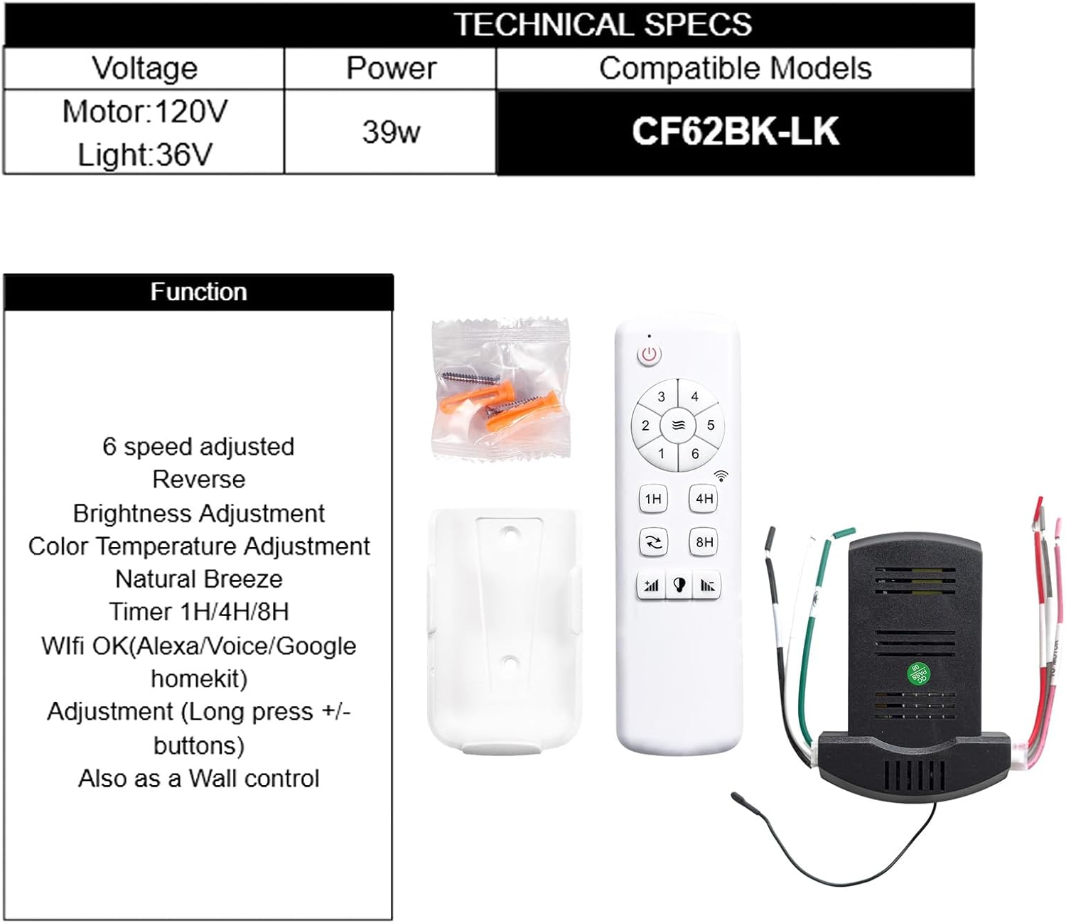Ceiling Fan Remote Controls