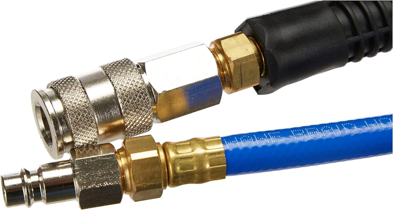 Metabo Schlauchaufroller SA 312 (628824000) – Mit Schnellanschlusskupplung – 12 m PU-Schlauch