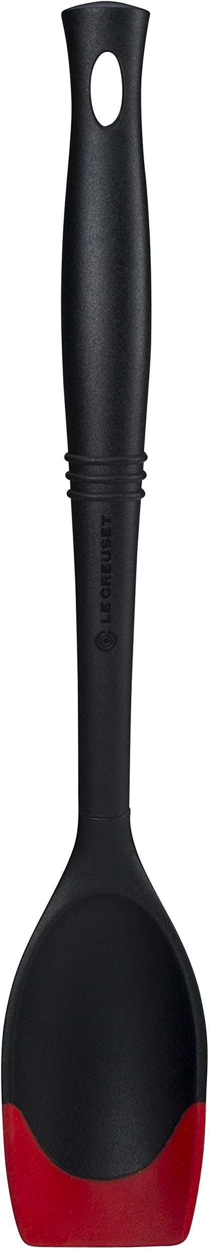 of America Revolution Bi-Material Saute Spoon, Cerise (Cherry Red)