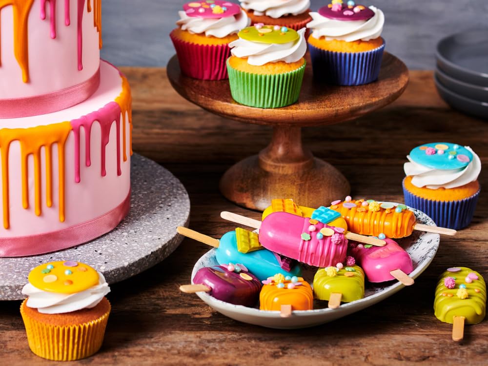 FunCakes Sabour Choco con Leche Deco Melts 250 g para caramelos piruletas tartas