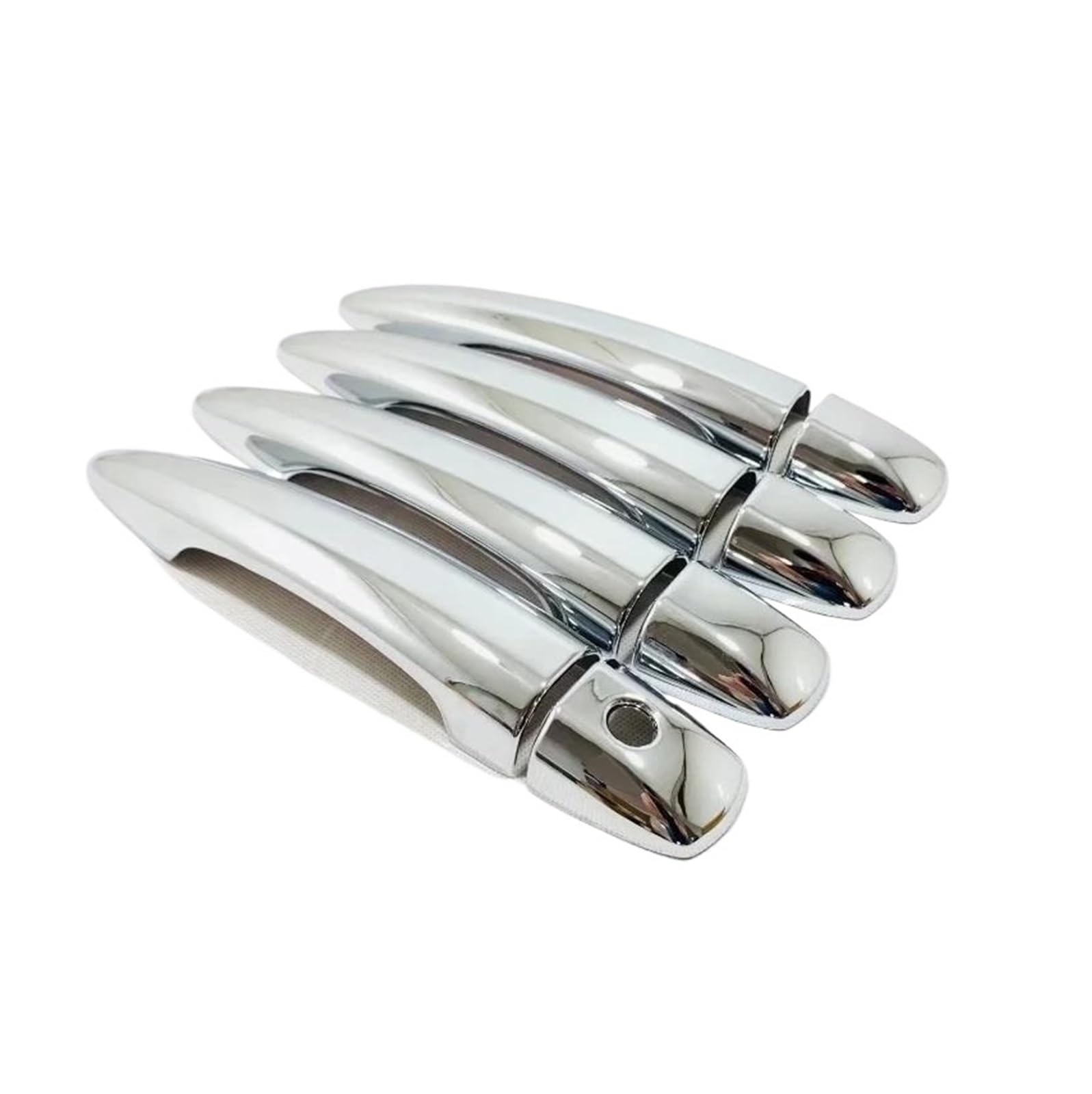 Cavinbdz Silver A Car Exterior Door Handle Cover For Nissan For Altima For Teana For Sentra For Sylphy For X-Trail For Rogue T33 For Qashqai J12 (Silver A)