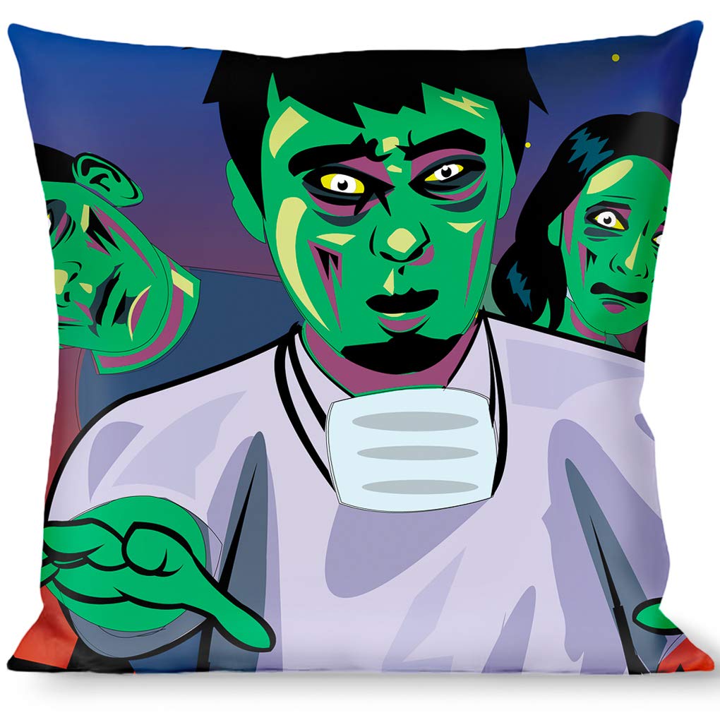 Couvre-lit Zombies et taie d'oreiller lavable pour protéger le lit des ados dynamiques